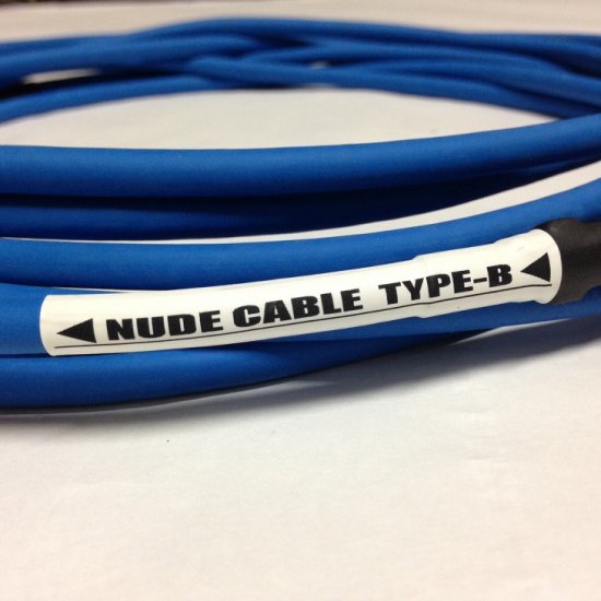 The NUDE CABLE(ヌードケーブル) type-B 5m L-S ベース用ケーブル