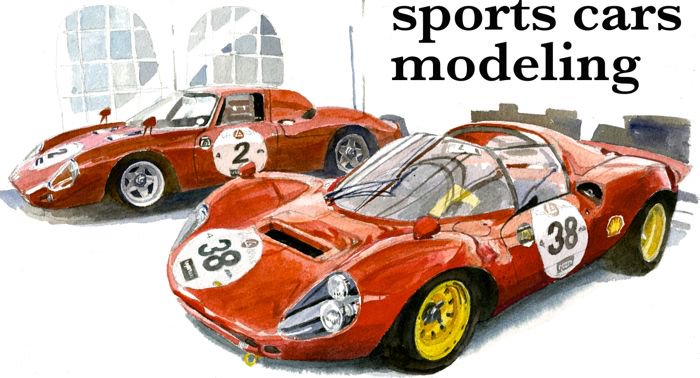 SPORTS CARS MODELING　スポーツカーズモデリング