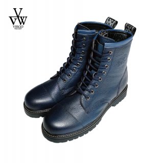 <img class='new_mark_img1' src='https://img.shop-pro.jp/img/new/icons35.gif' style='border:none;display:inline;margin:0px;padding:0px;width:auto;' />【VIRGOwearworks】 8HOLE MILITARIA BOOTS (Navy)