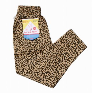 【COOKMAN】 Chef Pants 「Leopard」
