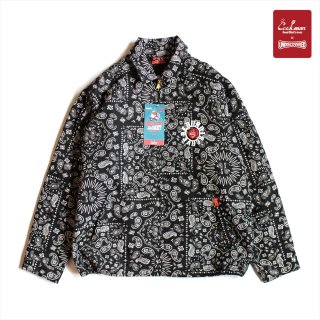 【COOKMAN×undiscovered】 Delivery Jacket EX Warm Paisley Black