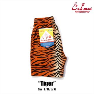 【COOKMAN】 Chef Pants Short Tiger