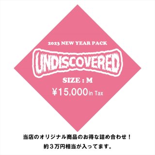 【undiscovered】 2023 NEW YEAR PACK (SIZE : M-XL)