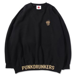 <img class='new_mark_img1' src='https://img.shop-pro.jp/img/new/icons1.gif' style='border:none;display:inline;margin:0px;padding:0px;width:auto;' />【PUNK DRUNKERS】変BIGトレーナー