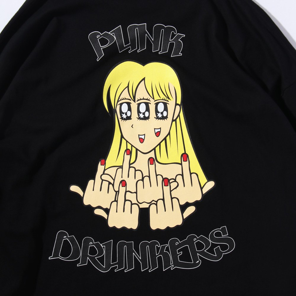 入荷処理 【引】PUNK DRUNKERS,GY,L,裏地がかっこいい！ - トップス