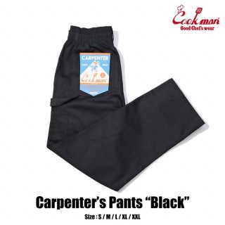 COOKMAN Carpenter's Pants Black