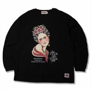 <img class='new_mark_img1' src='https://img.shop-pro.jp/img/new/icons1.gif' style='border:none;display:inline;margin:0px;padding:0px;width:auto;' />ͽʢ 10-11 ANIMALIA5.6oz. L/S Tee -VIVA LA VIDA [AN25AW]