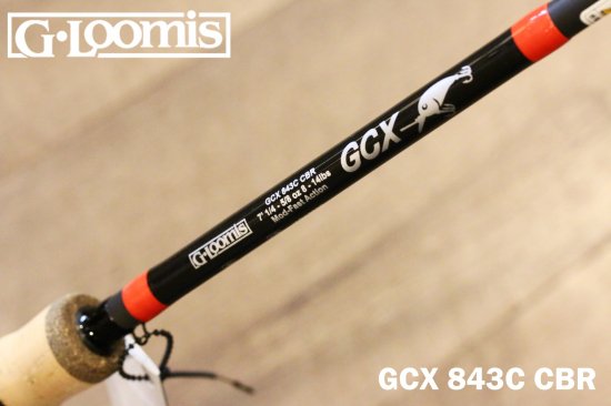 G Loomis GCX 843C CBR Casting Rod 7' Medium Moderate Fast 