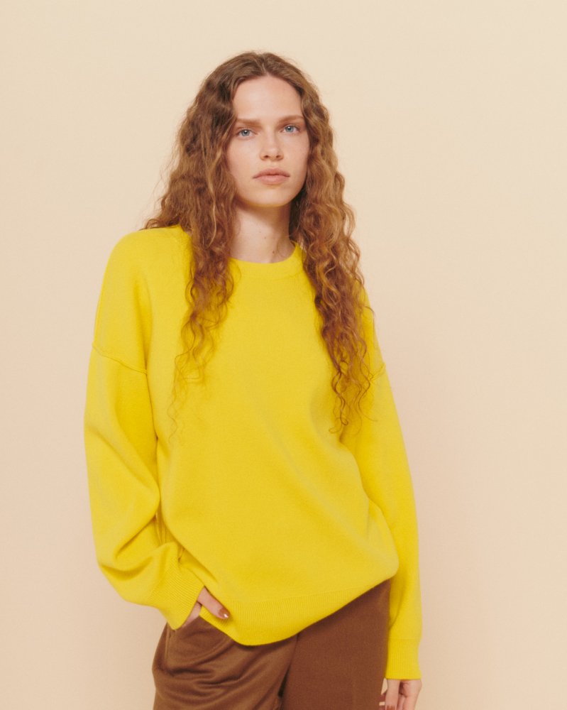 30%OFF CASHMERE CREW OVERSIZED TOPS