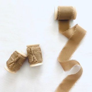 Silk Ribbon [ Camel ]