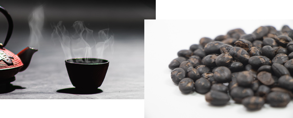 黒豆とお茶