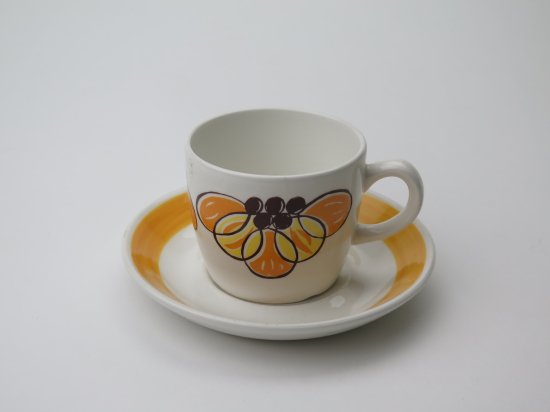 Stavangerflint スタヴァンゲルフリント/Solei ソレイ/Cup & Saucer カップ＆ソーサー -  ノルウェーの良質なヴィンテージテーブルウェアの通販は【Nisse og Misse】ニッセ オ ミッセ