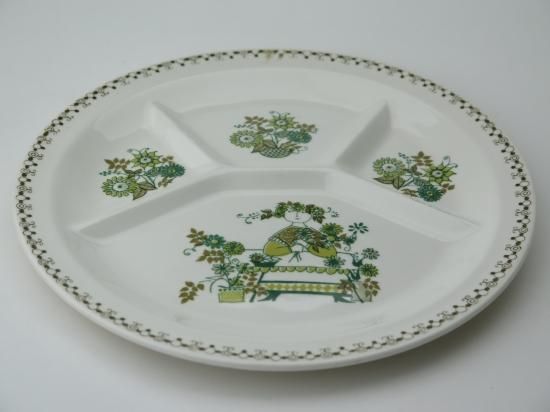 Figgjo フィッギオ/Market マーケット/ Lunch Plate 仕切り付き