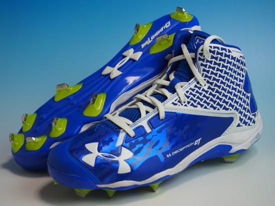 ●Under Armour アンダーアーマー Deception Mid DT Hybrid●野球スパイク金具メタル●青白ミドルカット●アメリカ輸入  - アメリカ輸入野球用品専門店NEBARU