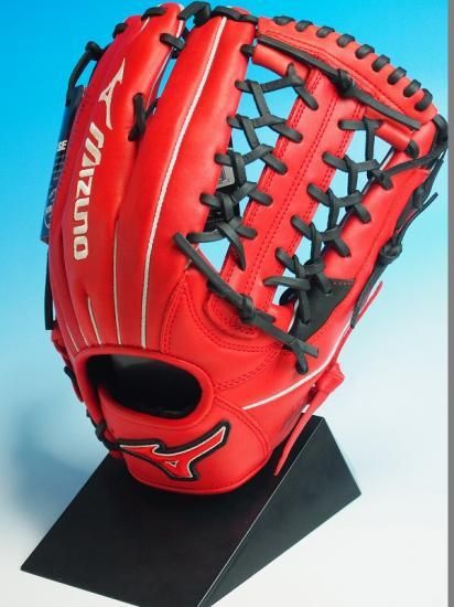 ○USA MIZUNO ミズノ MVP Prime SE 赤黒 GMVP1277PSE5○外野手用 野球 