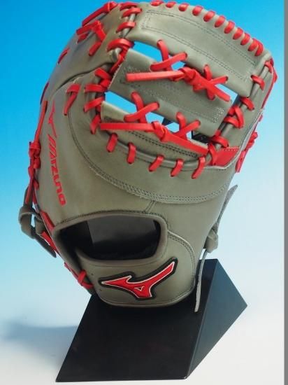 MIZUNO 赤カップ 硬式 ファーストミット 美品 FA MIZUNO 赤カップ 硬式 ファーストミット 美品 FA