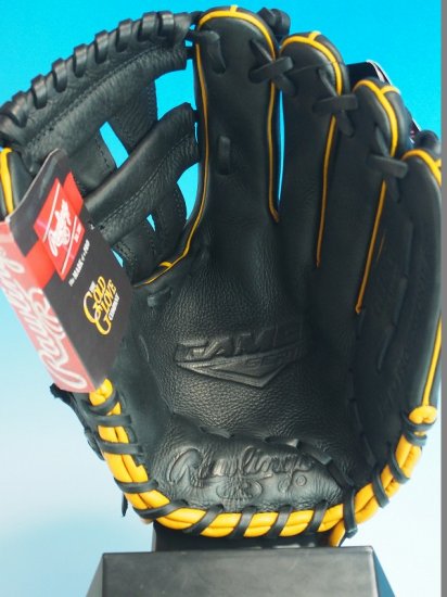 ○USA Rawlings ローリングスGamer G115GT 黒○硬式 内野手用 三塁手