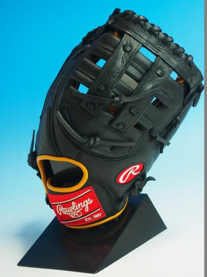 ○USA Rawlings ローリングスGamer GFM18GT 黒○硬式 ファーストミット