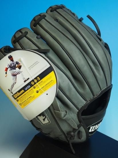 ○Wilson ウィルソン 6-4-3 1786PF 11.5 グレー黒○野球グローブ