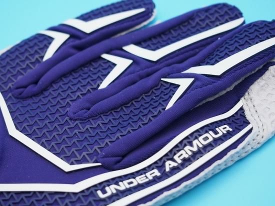 ○Under Armour アンダーアーマー Yard Clutch○紫 バッティング