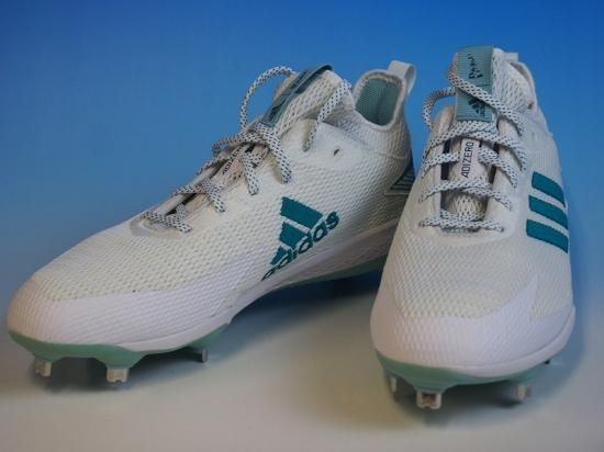 ADIZERO CLEATS アメフト スパイク ORN/WHI 27.0cm | www