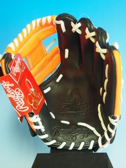 ○USA Rawlings ローリングス Gamer XLE○黒×オレンジ○野球グローブ