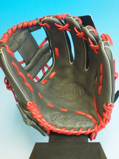 ○USA Rawlings ローリングス Select 黒赤○内野手用遊撃手○右投 野球