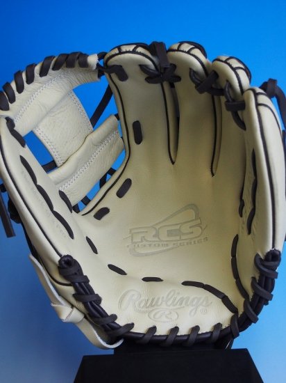 ○USA Rawlings ローリングス RCS314 白 アイボリー○内野手用遊撃手○右投 野球グローブ○刺繍商標 軟式向き○アメリカ輸入 -  アメリカ輸入野球用品専門店NEBARU