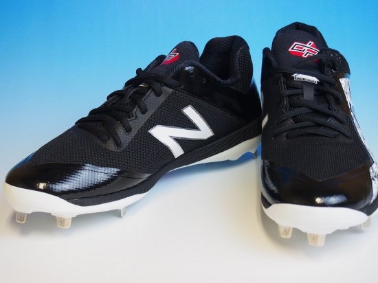 ○New Balance ニューバランス M4040v4○野球スパイク金具メタル○黒白