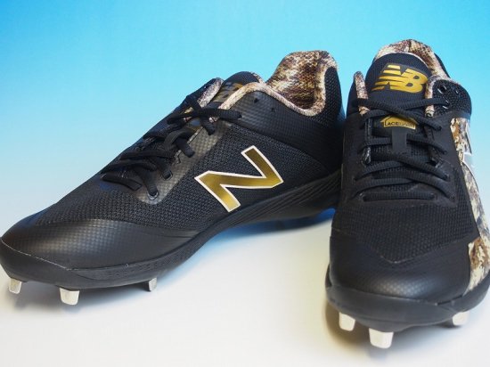 ○New Balance ニューバランス M4040v4○野球スパイク金具メタル○黒