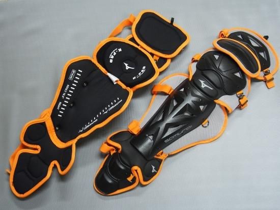 〔レア色〕USミズノ SAMURAI キャッチャー防具 USA MIZUNO ミズノ サムライ 野球キャッチャー防具セット（阿部
