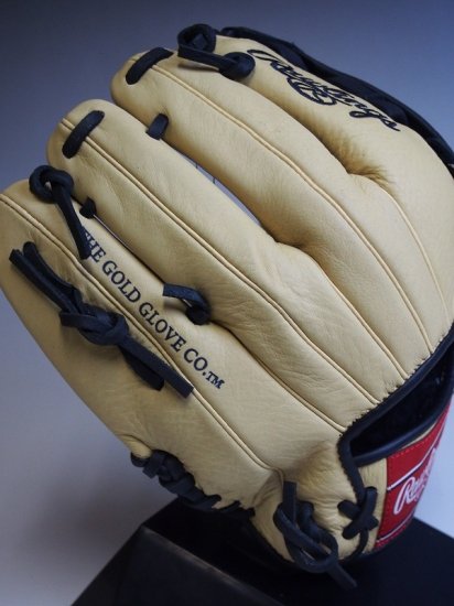 ○少年用○ブランドン・クロフォード選手モデル○USA Rawlings ローリングス Select Pro Lite○白 アイボリー黒○野球グローブ  内野手用 ダブルクロス○右投 軟式向き - アメリカ輸入野球用品専門店NEBARU