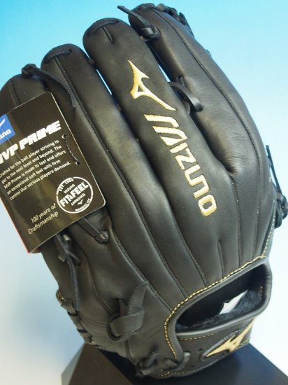 ○USA Mizuno MVP PRIME ミズノ 黒○硬式 外野手用Tウェブ 12.75インチ○右投 野球グローブ○刺繍商標○アメリカ輸入 -  アメリカ輸入野球用品専門店NEBARU