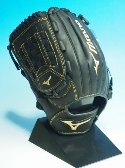 MIZUNO野球グローブ左利き黒 - グローブ