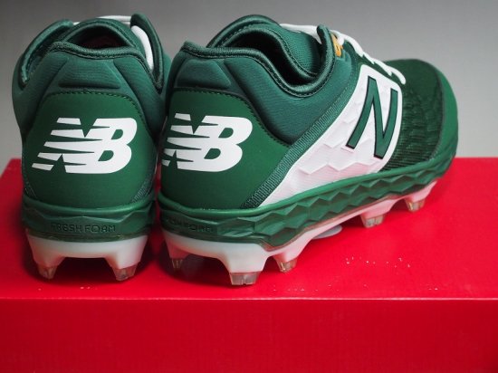 ○New Balance ニューバランス L3000v4○野球スパイク ポイント○緑 ローカット○ワイズD○アメリカ輸入 - アメリカ輸入野球 用品専門店NEBARU