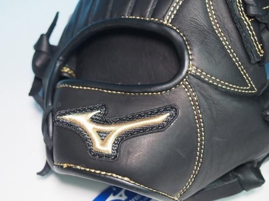 ○USA Mizuno MVP PRIME ミズノ 黒○硬式 内野手用クロスウェブ