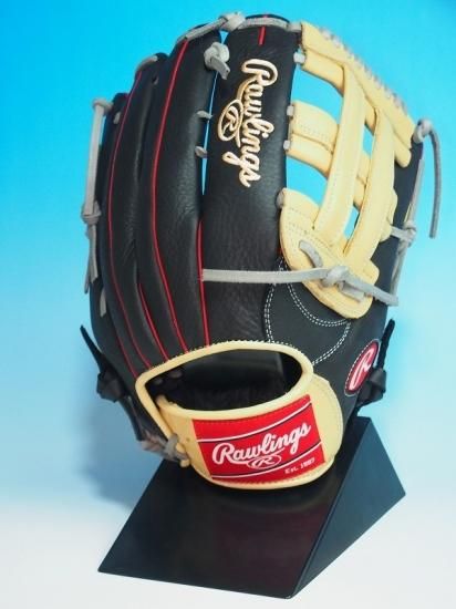 USA Rawlings ローリングス RCS 外野手用 黒×キャメル 右投 野球 