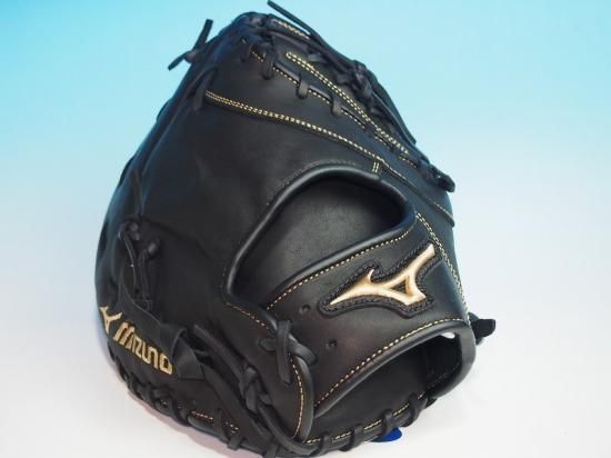 ○USA Mizuno MVP Prime ミズノ 黒○硬式 ファーストミット○右投○アメリカ輸入 刺繍商標 - アメリカ輸入野球用品専門店NEBARU