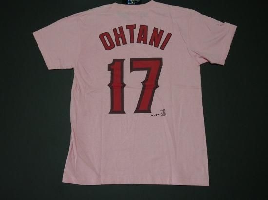 Majestic - 新品　大谷翔平 エンゼルス Tシャツ 背番号17 Majestic - 新品 大谷翔平 エンゼルス Tシャツ 背番号17