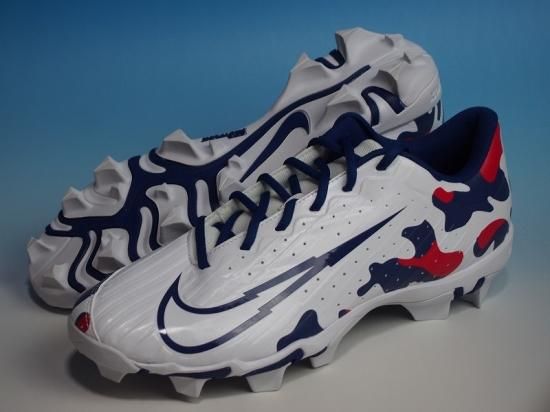 ○Nike ナイキ Vapor Ultrafly4 Keystone○野球スパイク ポイント○白紺赤  カモ迷彩柄○29.5cm○ローカット○アメリカ輸入 - アメリカ輸入野球用品専門店NEBARU