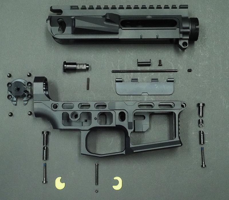 レトロアームズ CNCレシーバー AR15 (スケルトン) Type Ｃ