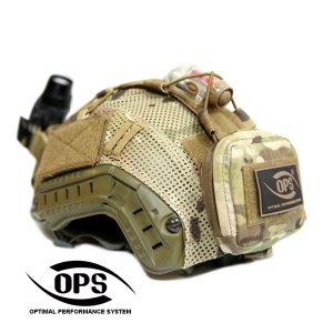 UR-TACTICAL OPS COMBAT HELMET COUNTER-WEIGHT/UTILITY POCKET