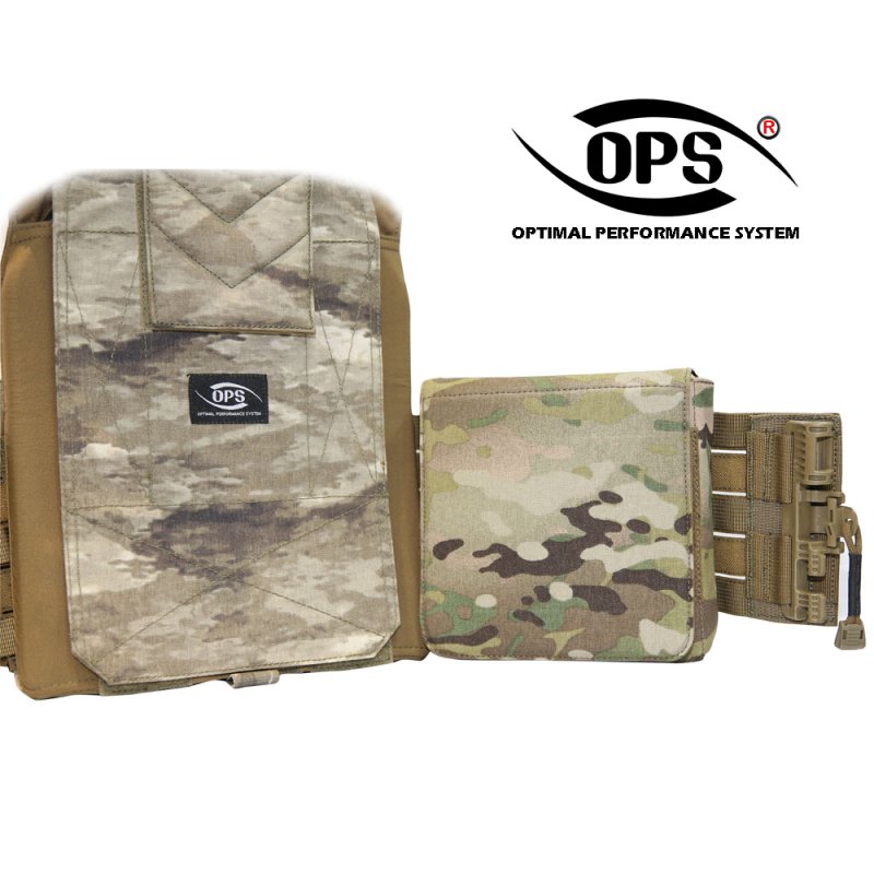 UR-TACTICAL OPS SET OF TWO PADDED SIDE PLATE POCKET FOR 6X6 ARMOR