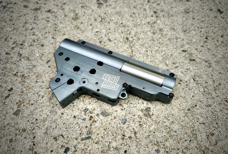 RETRO ARMS CNC gearbox V2 DSG (8mm) - QSC - G.A.W.ウェブショップ