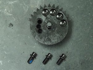 RETRO ARMS CNC Sector gear PandoRA - MoPin 10:1 SS 13T