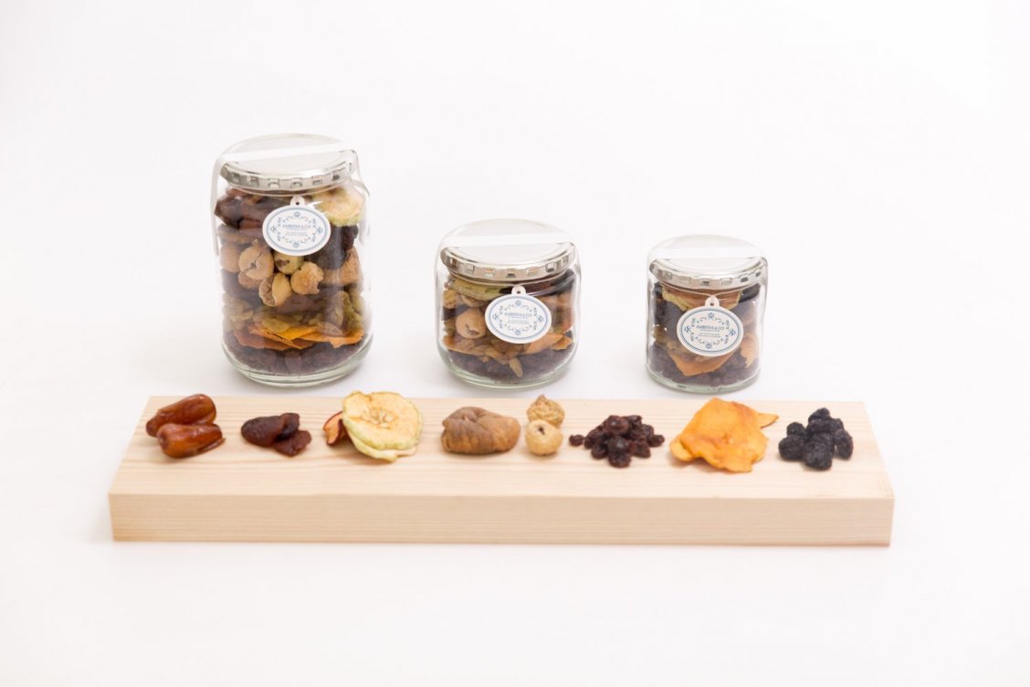 Maharaja Fruits Assortment Glass Jar Series