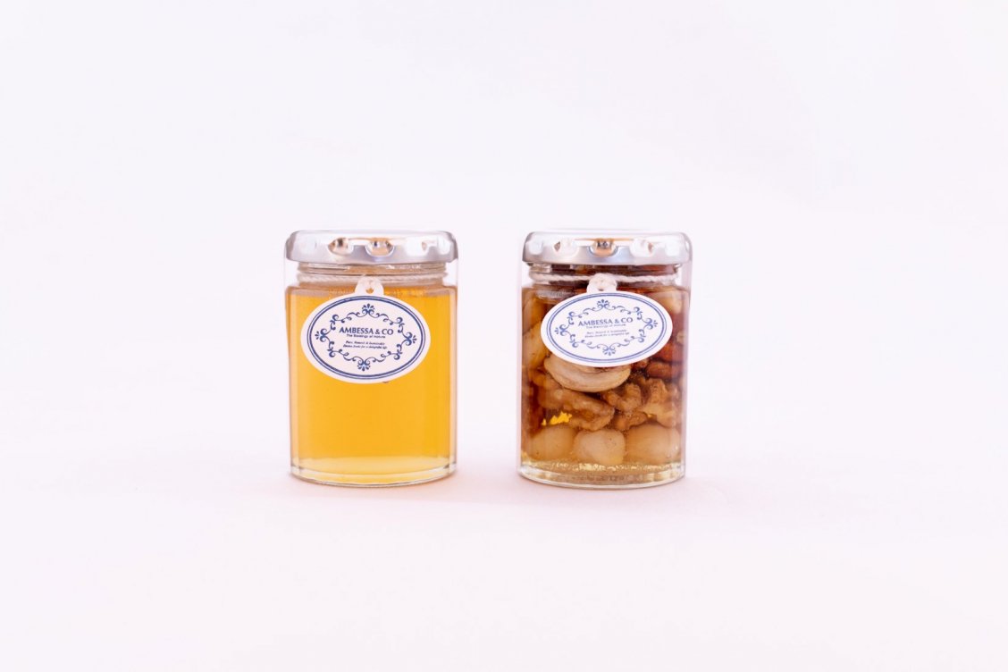 Activated Raw Nuts & Wild Bee's Raw Honey 