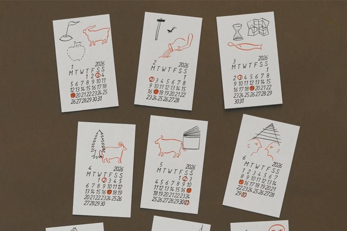 palmehuset MONTHLY CALENDAR 2026