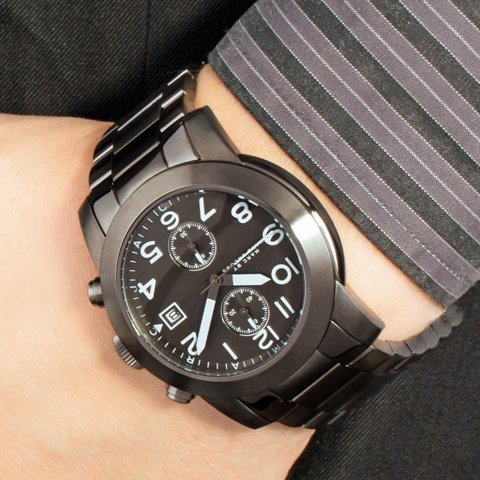 マークジェイコブス メンズ腕時計 ラリー MBM5032 オールブラック 