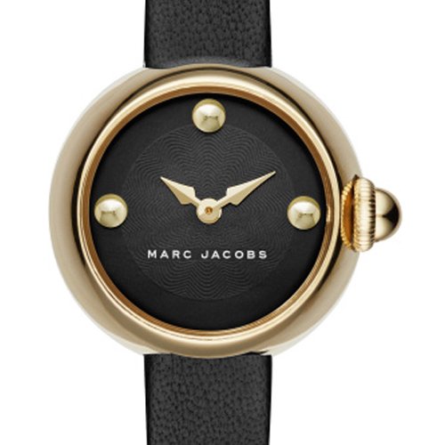 マークジェイコブス　時計　コートニー　MJ1432　ブラック×ブラックレザーベルト - マークジェイコブスの腕時計専門店のワールドワークショップ